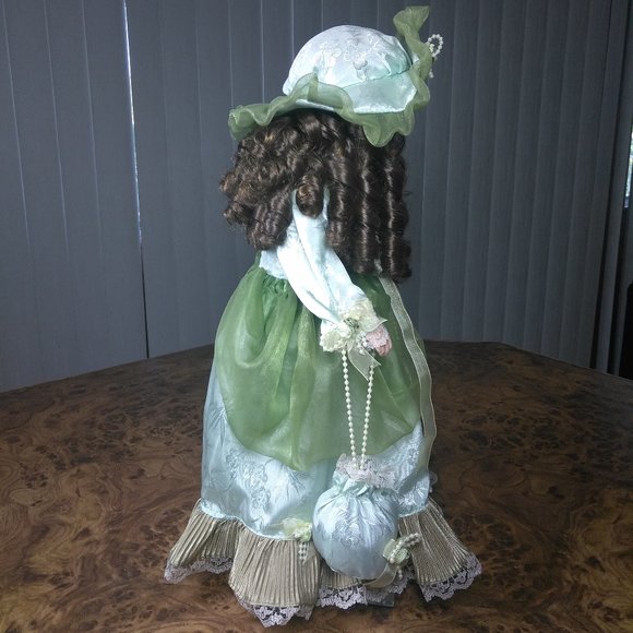 Genuine Porcelain Doll "BRIDGET" - Picture 6 of 16